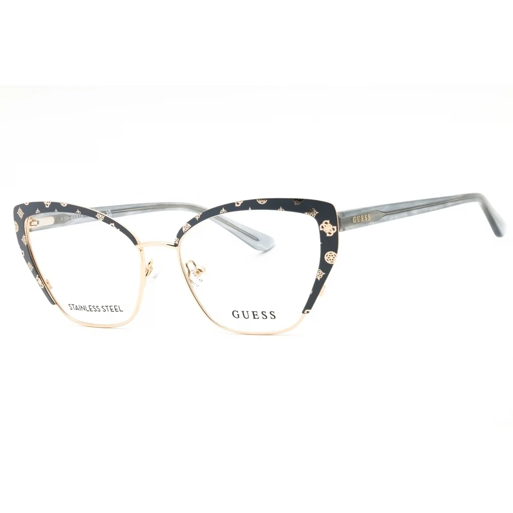 NWT Guess GU50122 Grey Cat Eye 54mm Eyeglasses